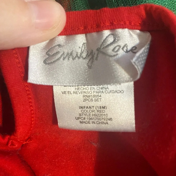 Emily Rose Christmas Unicorn Dress - Picture 9 of 9